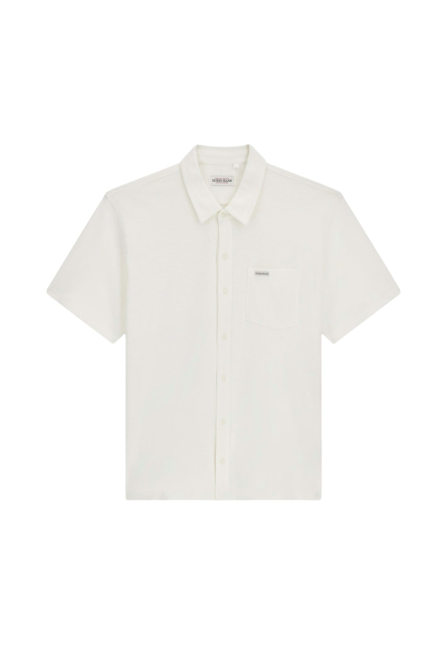 Camicia Manica Corta Uomo Guess  Gj Reg Slub Pique M6GP02KE731