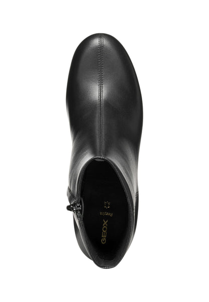 Stivaletti Tronchetti Donna Geox Tacco 6,5 Cm Virnilisa 65 D56YYE000TU