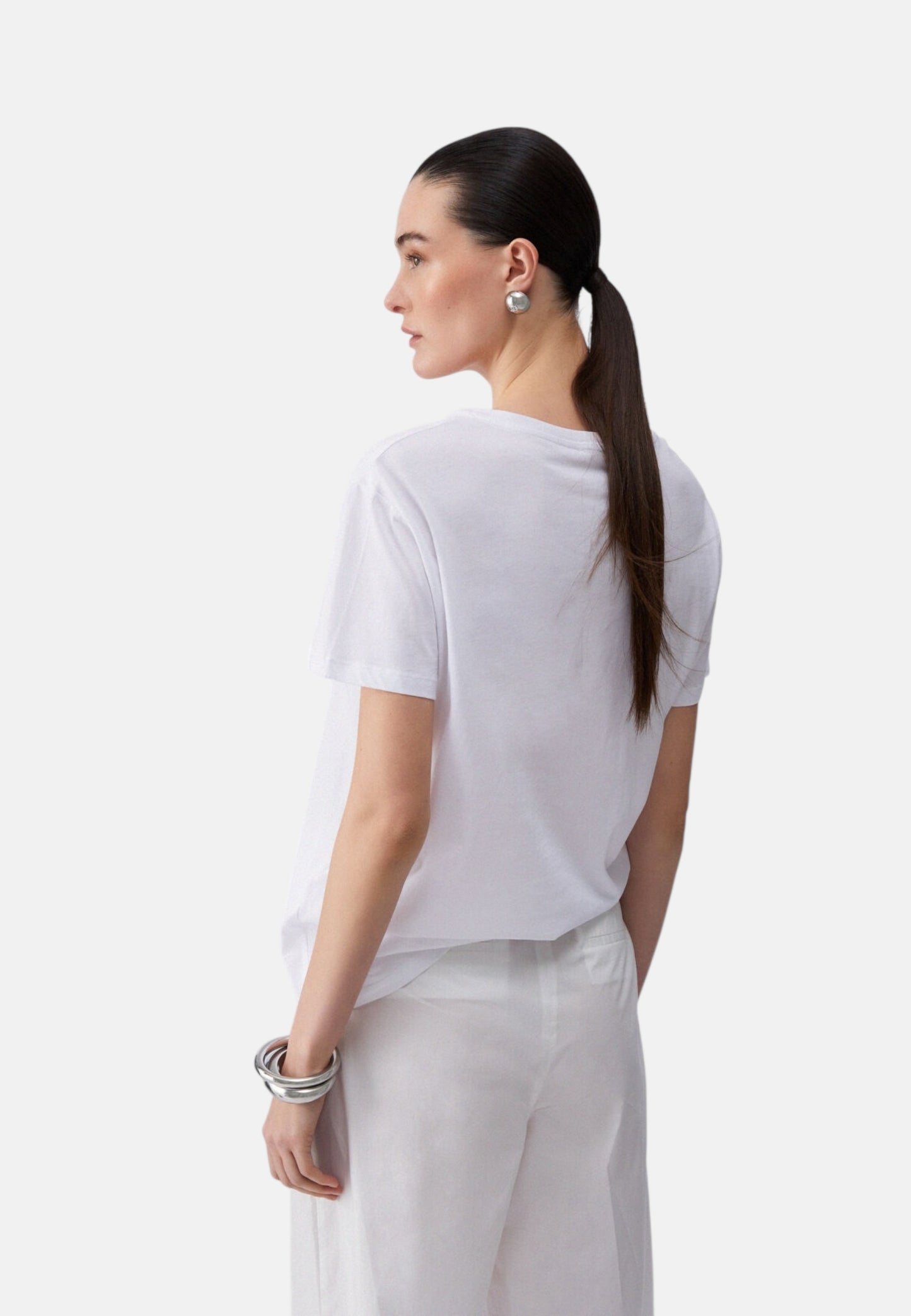 T-Shirt Manica Corta Donna Liu Jo Hello Summer Eco Line WA6502JS923