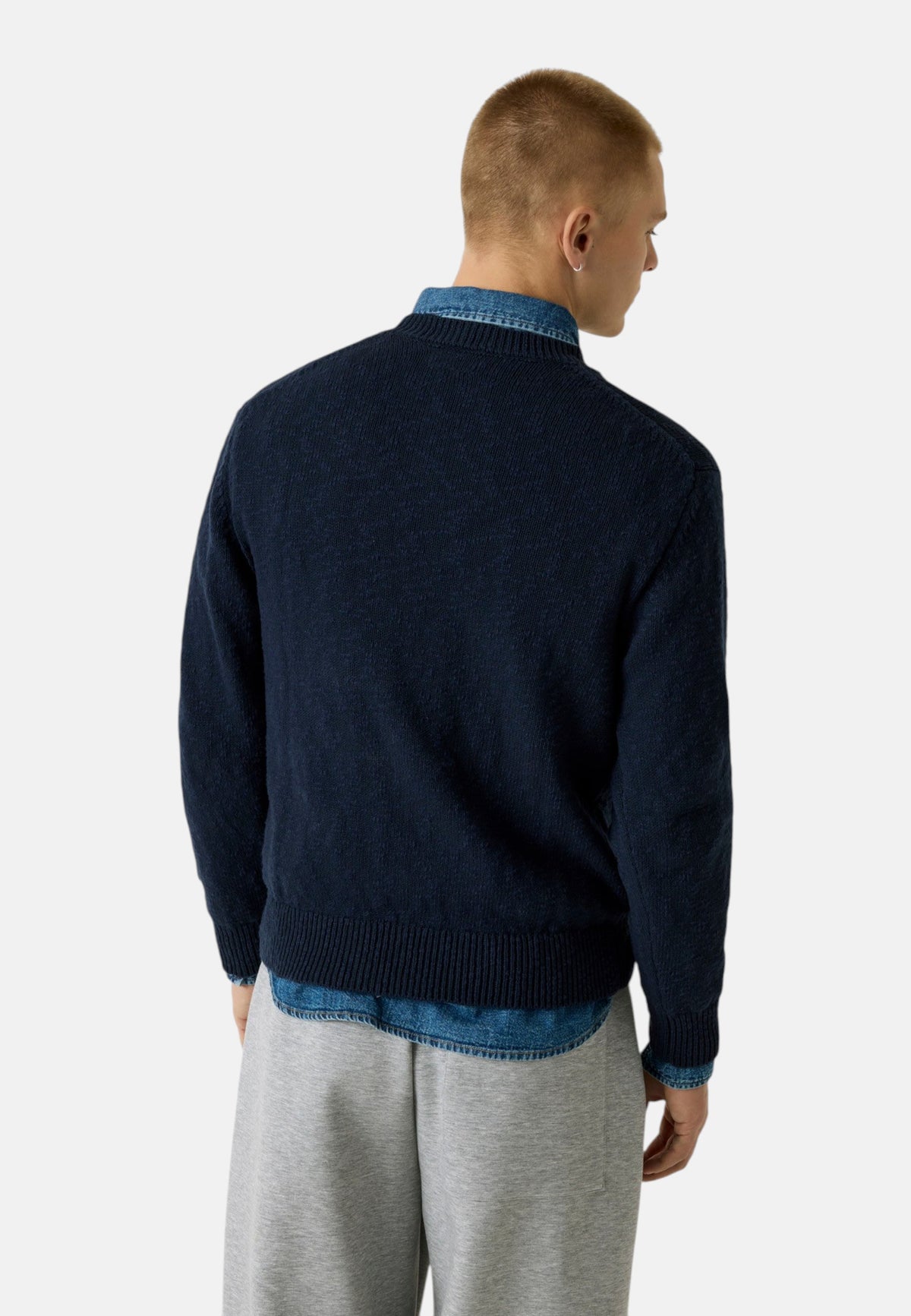 Maglione A Girocollo Uomo Guess Filato mélange Gj M6YR06Z0870