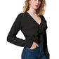 Cardigan  Donna Twinset In Maglia Con Motivo Rouches  242TP3300