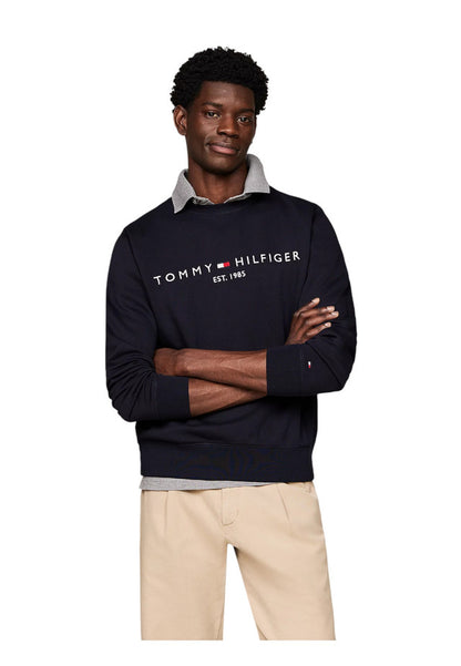 Felpa A Girocollo Uomo Tommy Hilfiger  Tommy Logo MW0MW11596