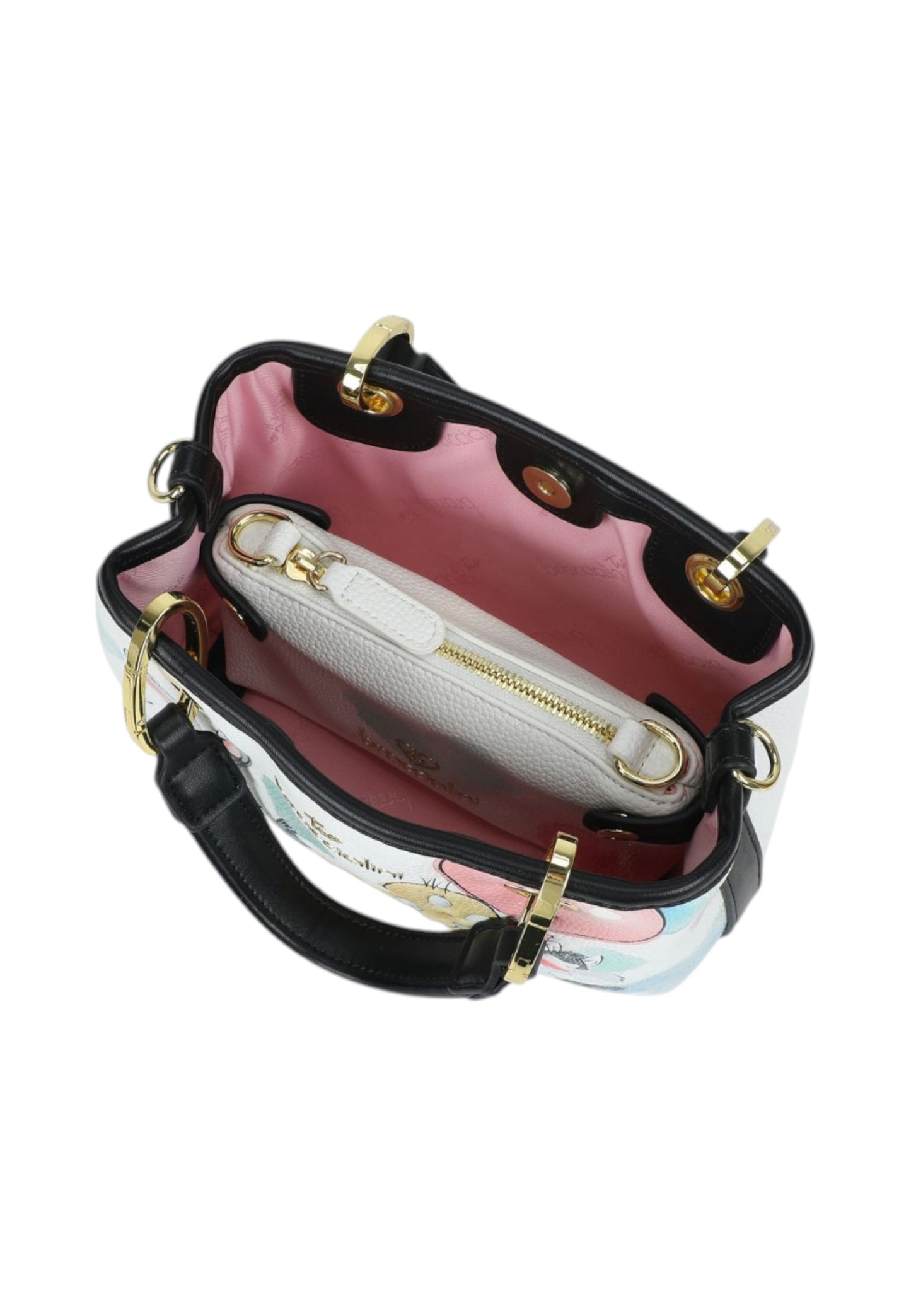 Borsa A Mano Donna Braccialini Small Stampa Looney Tunes Beth Lt LT280YY