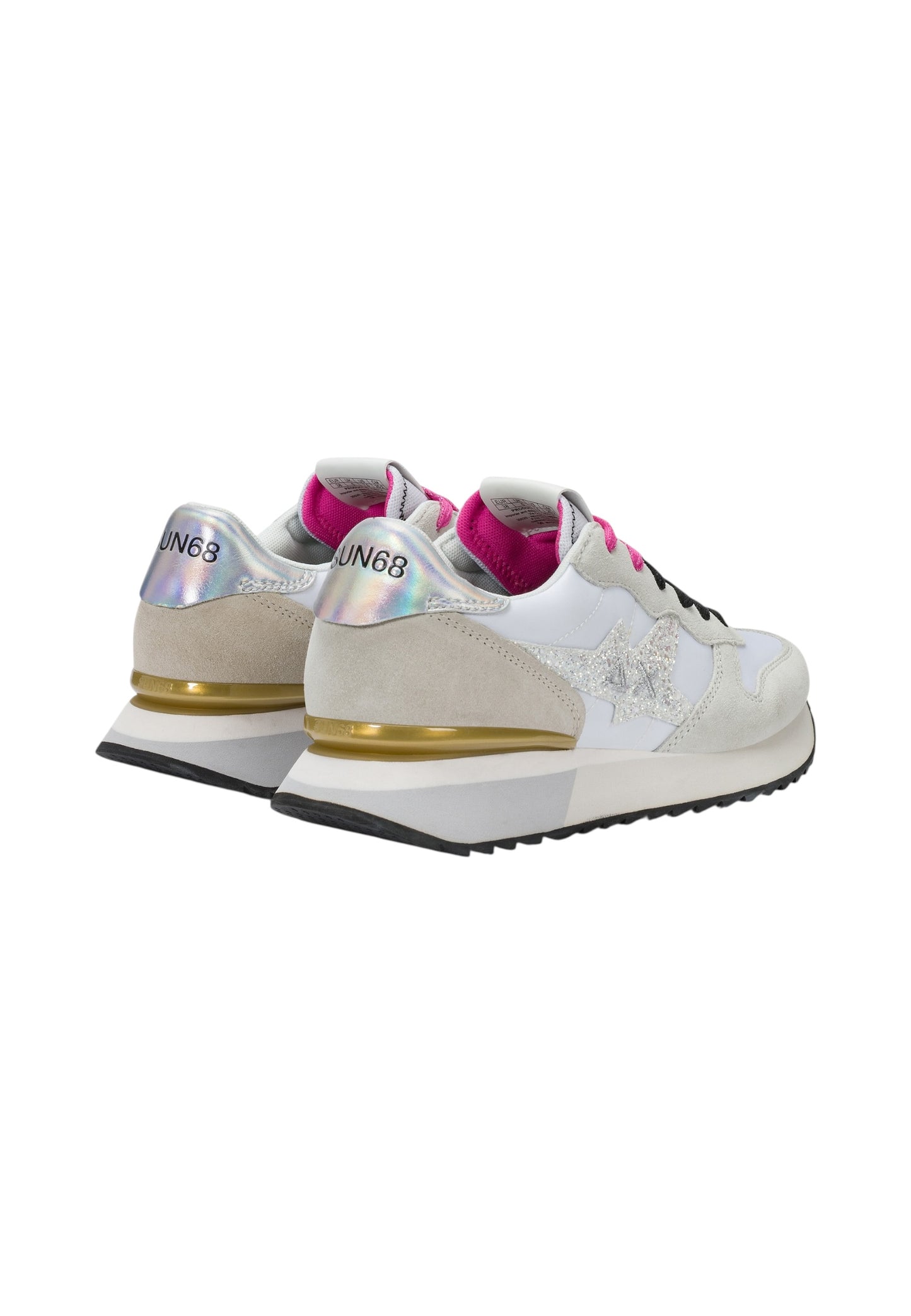 Sneakers Basse Donna Sun68  Stargirl Glitter Logo Z36214