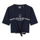 T-Shirt Manica Corta Donna Guess Crop Bow V6GI20K3509