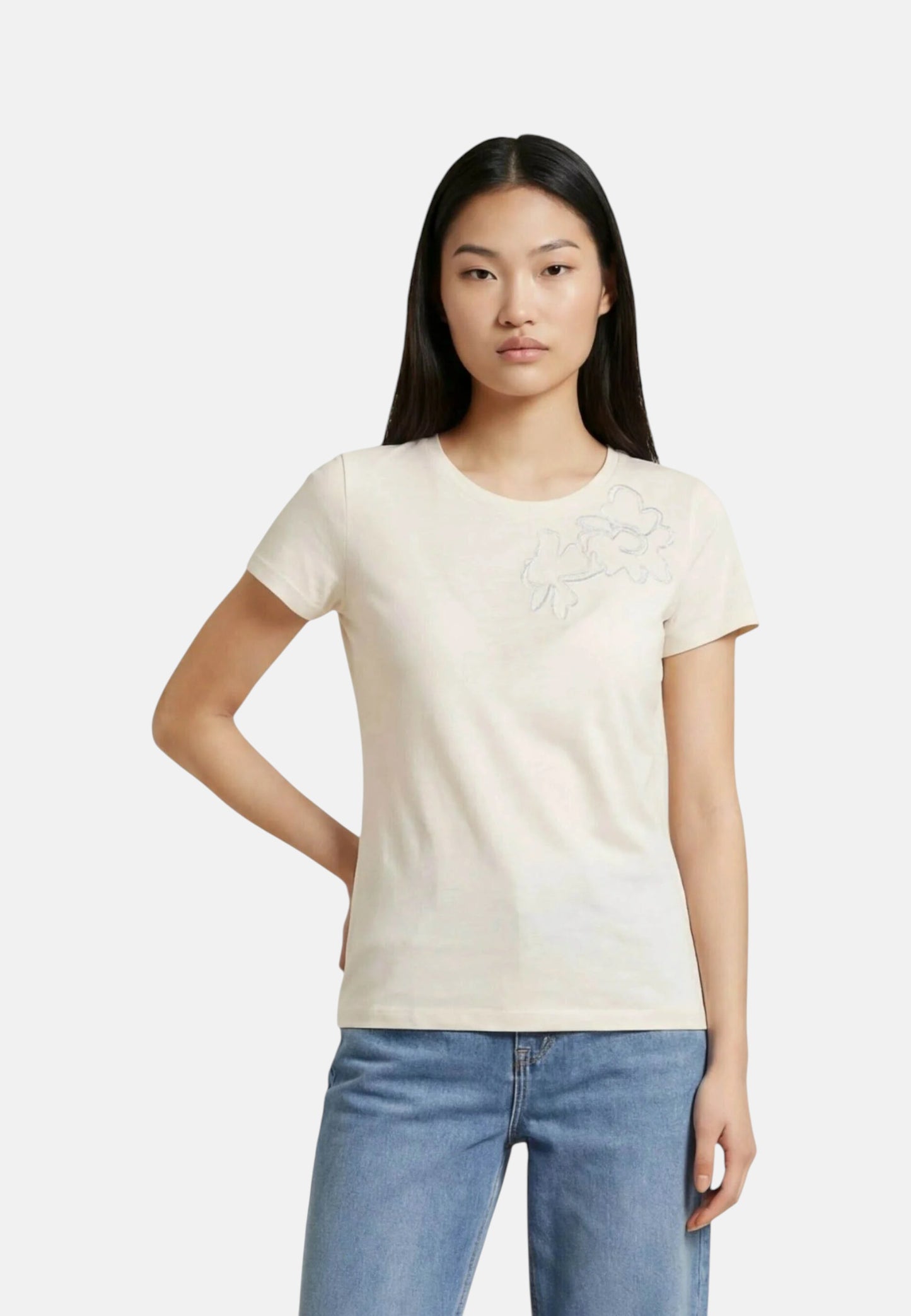 T-Shirt Manica Corta Donna Liu Jo Con Cut Out Eco Line TA6155JS923
