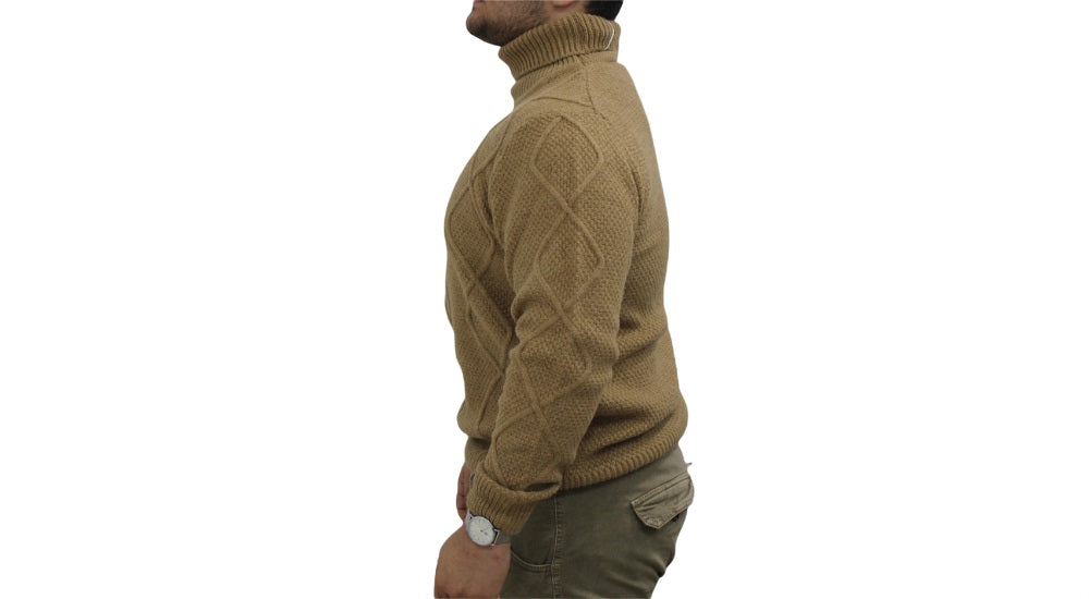 Maglione Collo Alto Uomo Cashmere Company   IU202207