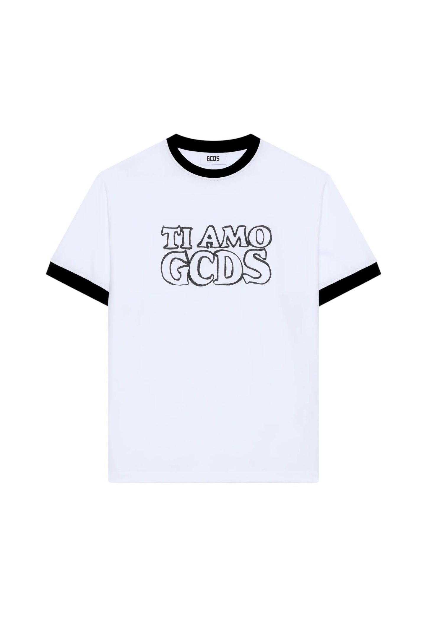 T-Shirt Manica Corta Donna Gcds  Ti Amo Gcds Outlined B2CW2327JF1