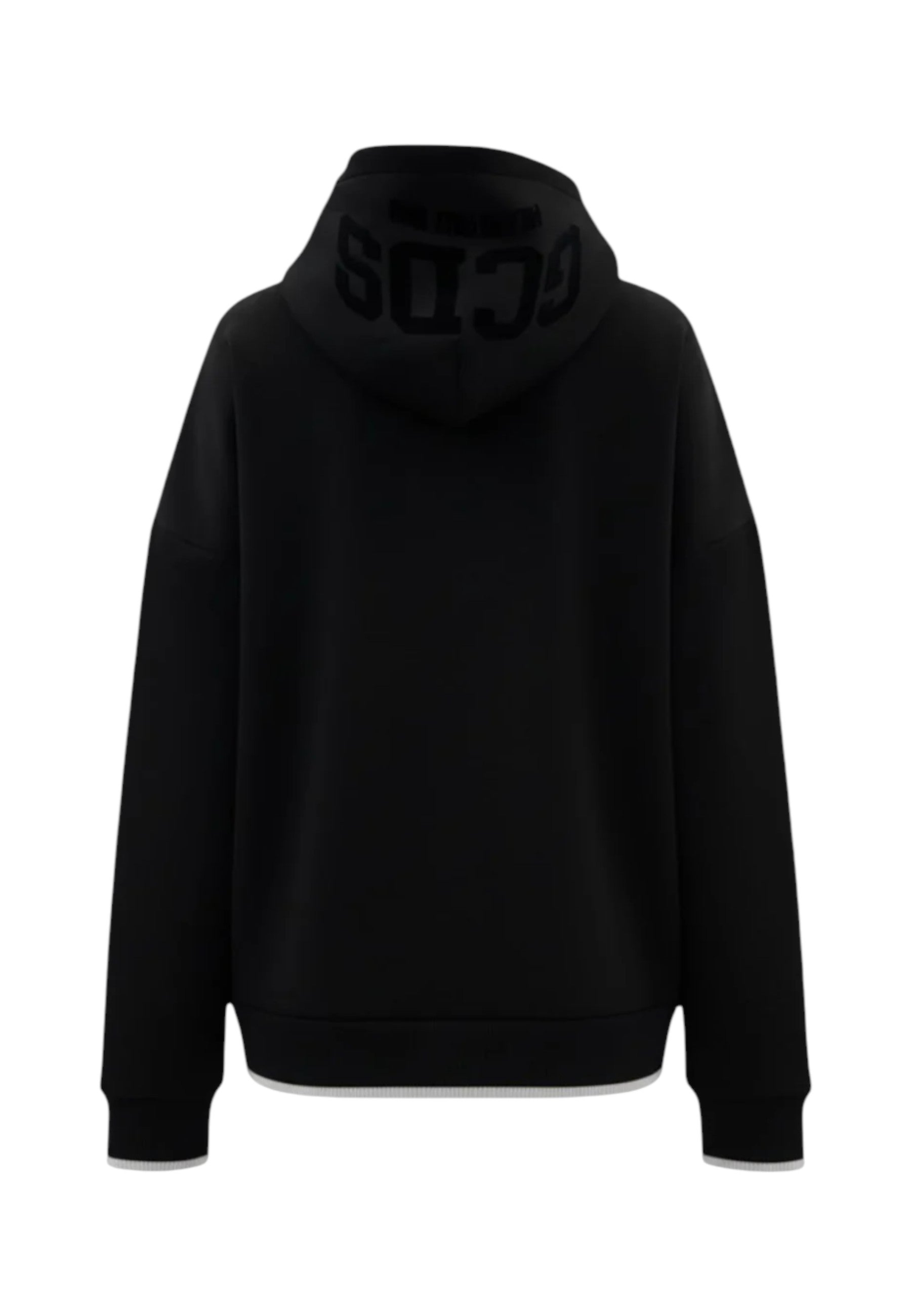 Felpa Con Cappuccio Uomo Gcds Logo Lounge Scouba  B2EM1904JJ9