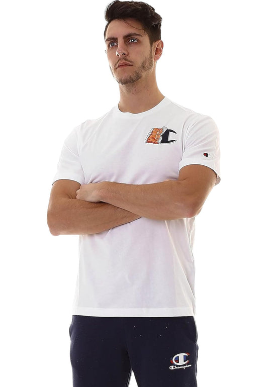 T-Shirt Manica Corta Uomo Champion   216034WW