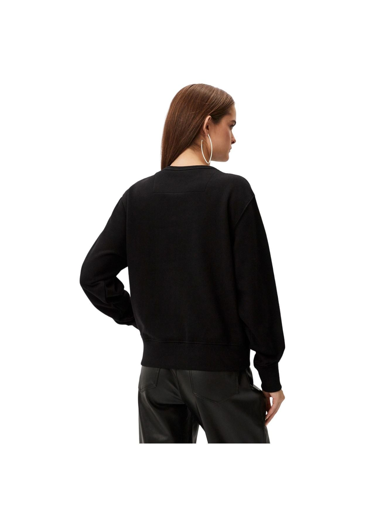 Felpa A Girocollo Donna Guess  Original Fleece W2YQ16KBA11