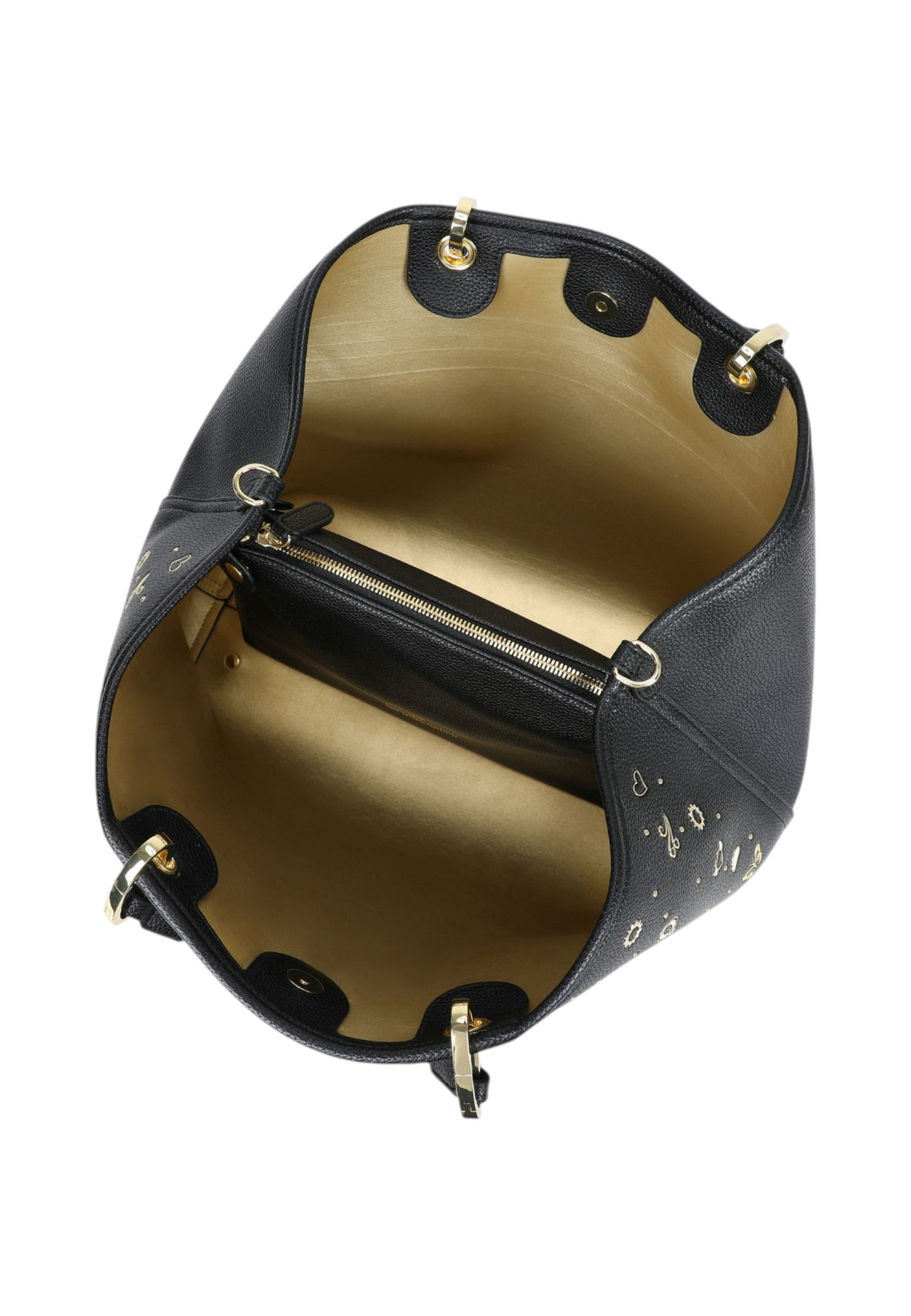 Borsa A Mano Donna Braccialini Large Con Doppio Manico Con Tracolla Beth Strass B18880YY