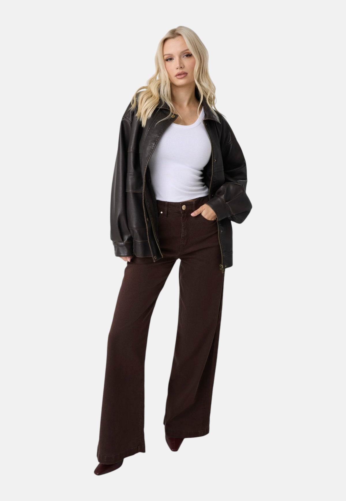 Jeans Wide Leg Donna Guess  Bellagio W6BA1CW4354