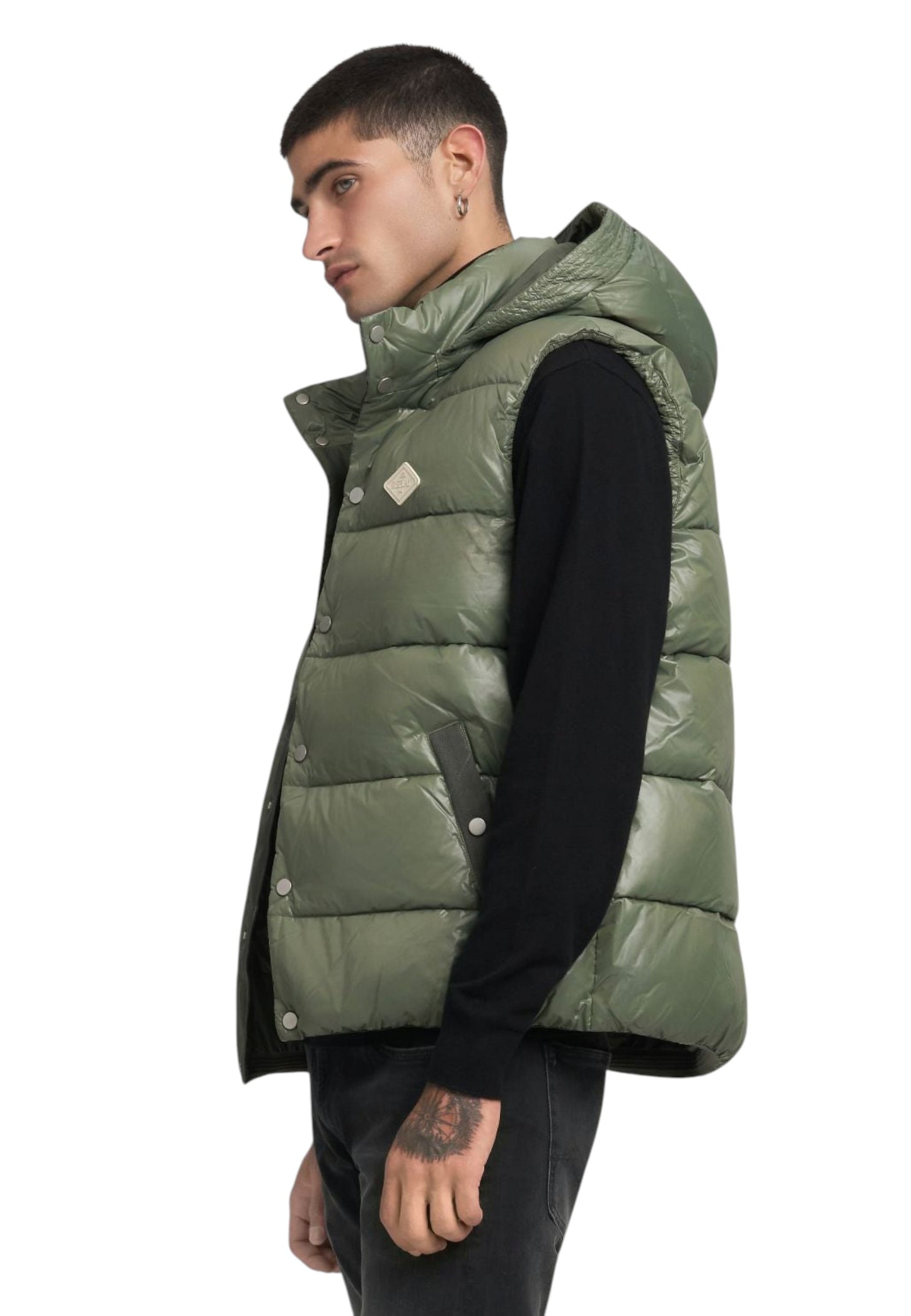 Gilet Con Cappuccio Uomo Replay Imbottito  M8475 .000.85304S