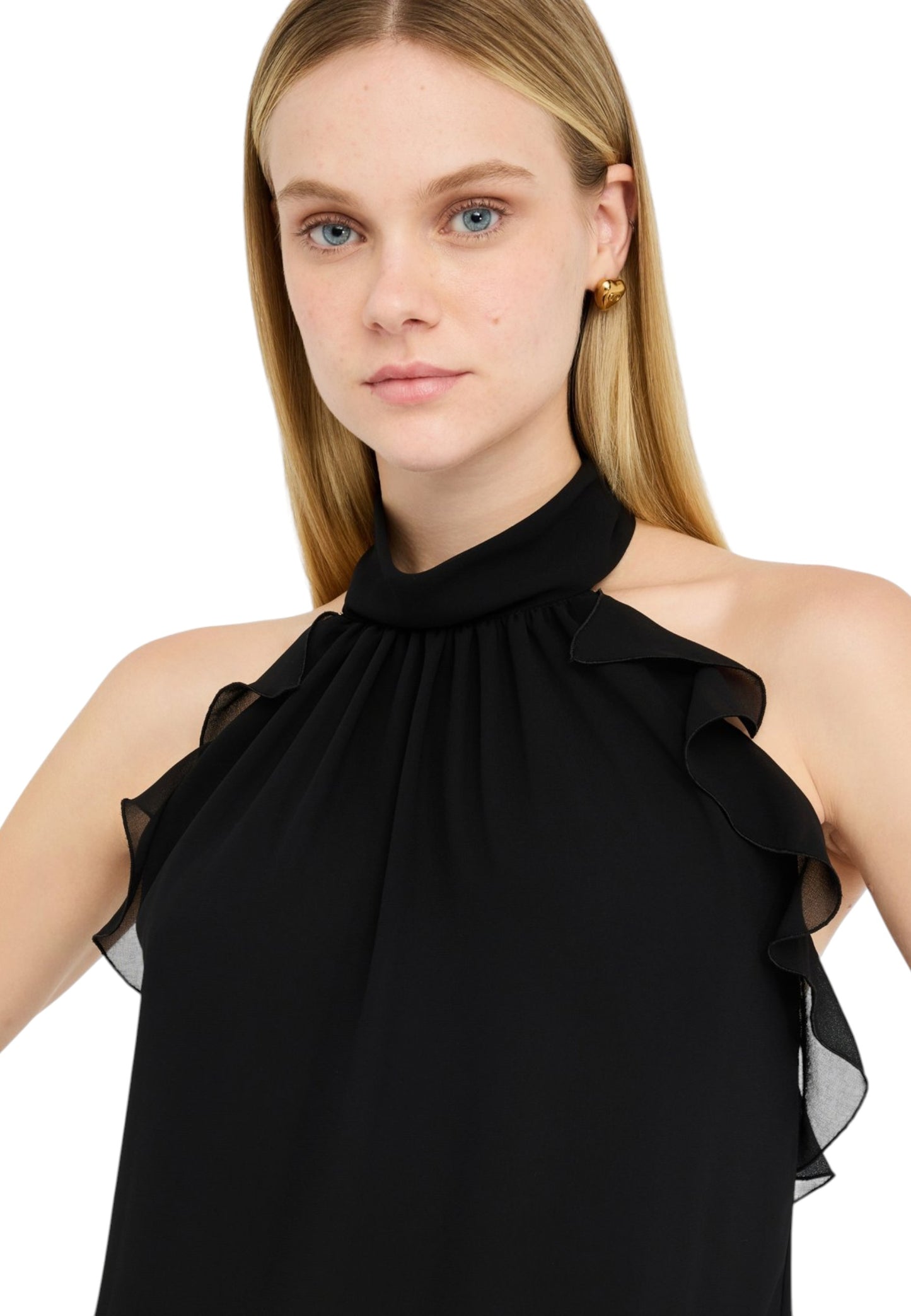 Top  Donna Liu Jo Con Volant  CF5119TS869