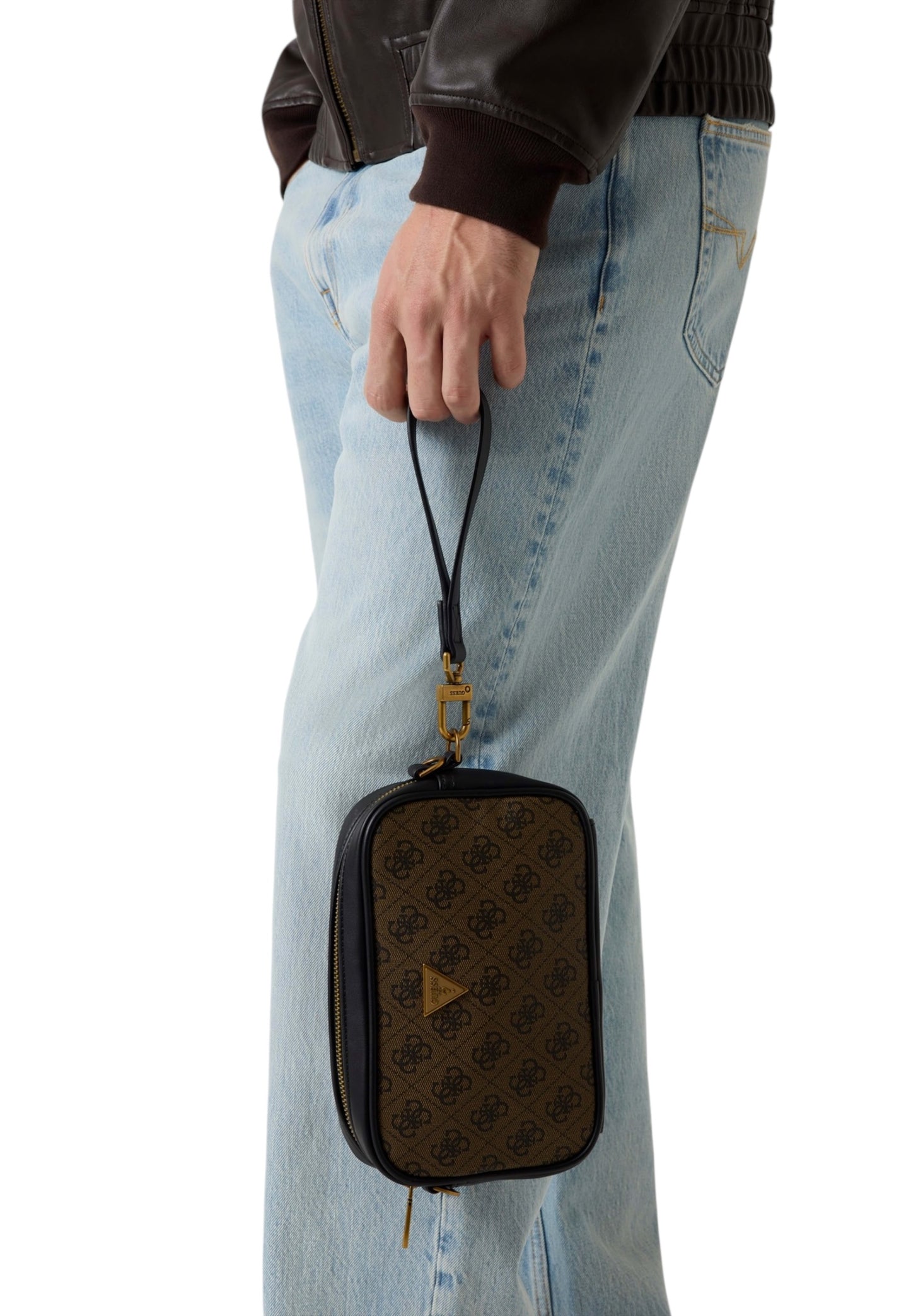 Borsa A Tracolla Uomo Guess  Milano Logo HMMILOP6150