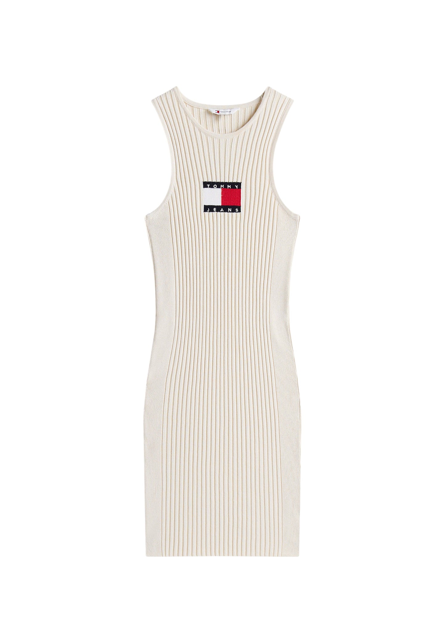 Vestito Corto Donna Tommy Jeans In Maglia Tjw Flag DW0DW20877