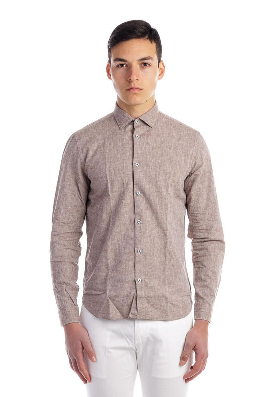 Camicia Manica lunga Uomo Manuel Ritz   3232E604L223282