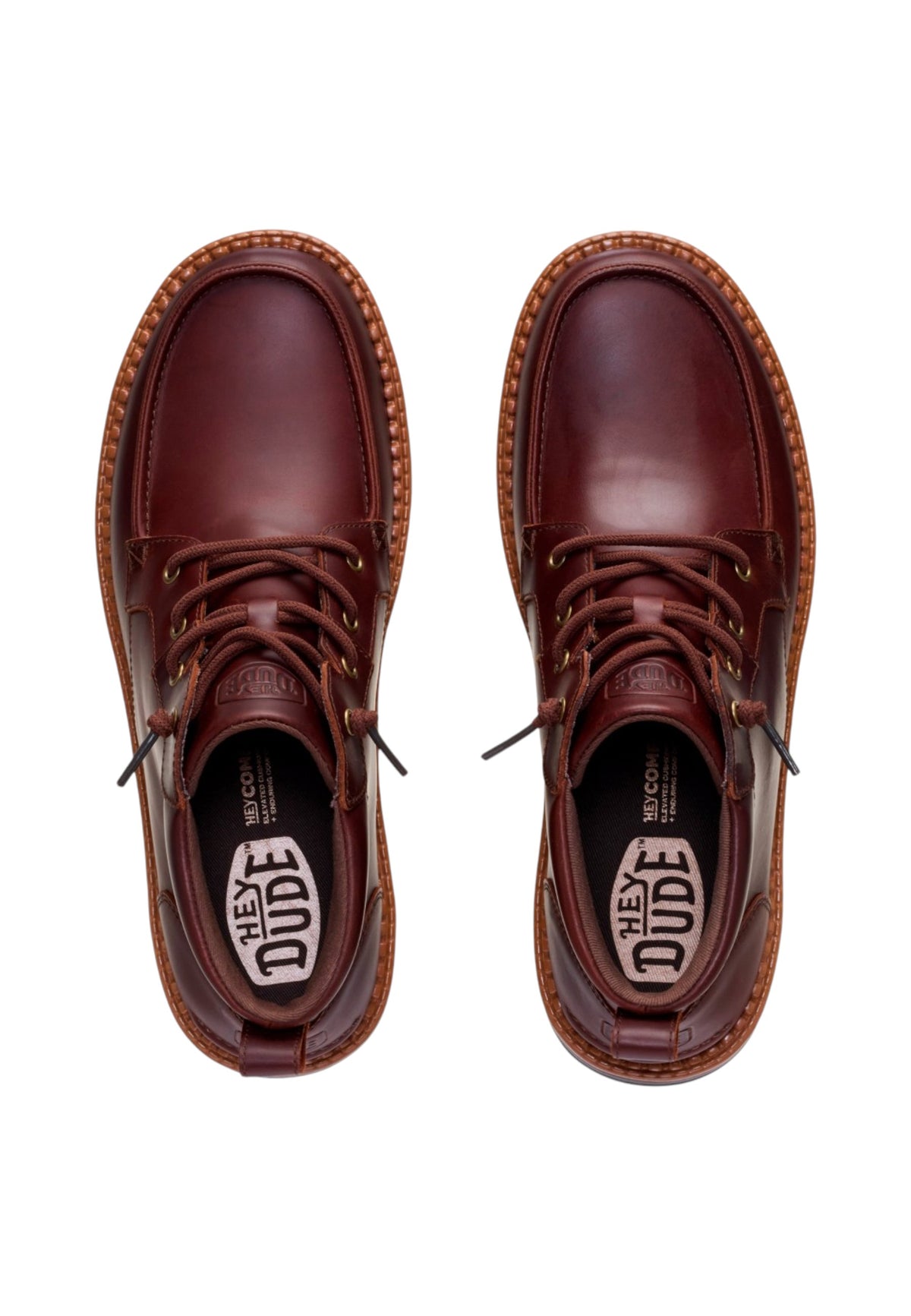 Sneakers Alte Uomo Hey Dude  Flint Boot Leather HD.45878