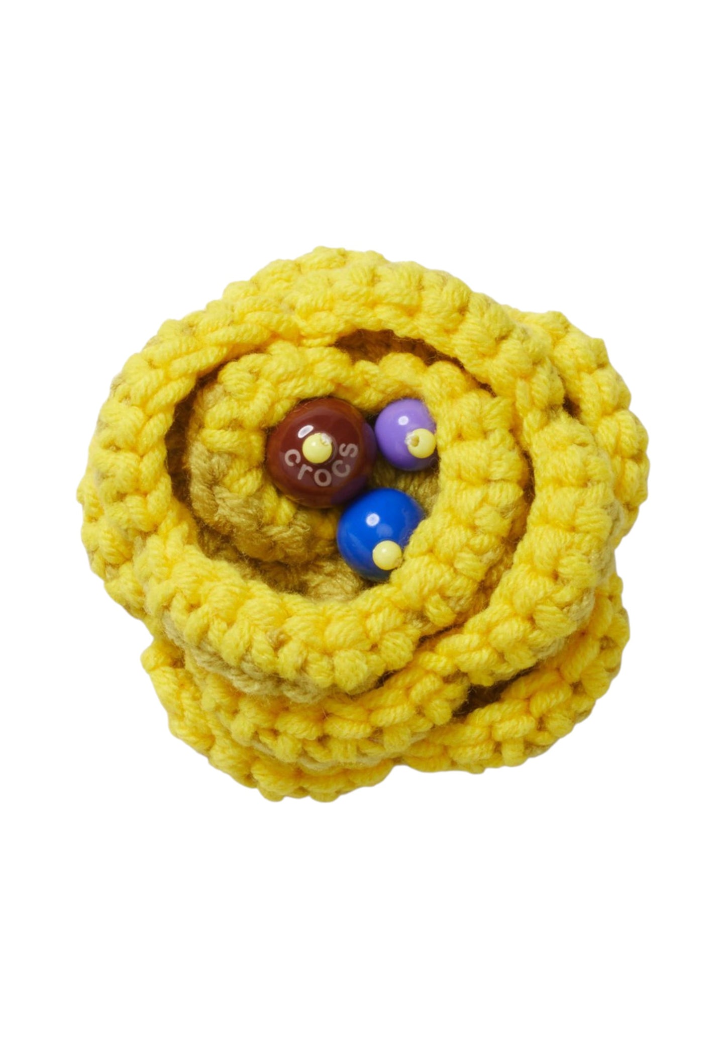 Accessori calzature  Unisex Crocs  Yellow Crochet Floral CR.5293