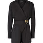Tuta Jumpsuit Manica lunga Donna Pinko Con Pantaloncini Comfort Popeline Shyla 106604A35Q