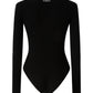 Body Manica lunga Donna Pinko Body a maniche lunghe, scollo a V, filato misto viscosa, lavorazione a costine sul retro, aperture velate sulle maniche, logo jacquard Danzica 107199A3H3
