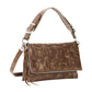 Borsa A Mano Donna Desigual Medio, Effetto pelle, Trapuntato, Con patta Coriolis Murano Camel 26WAXPAC