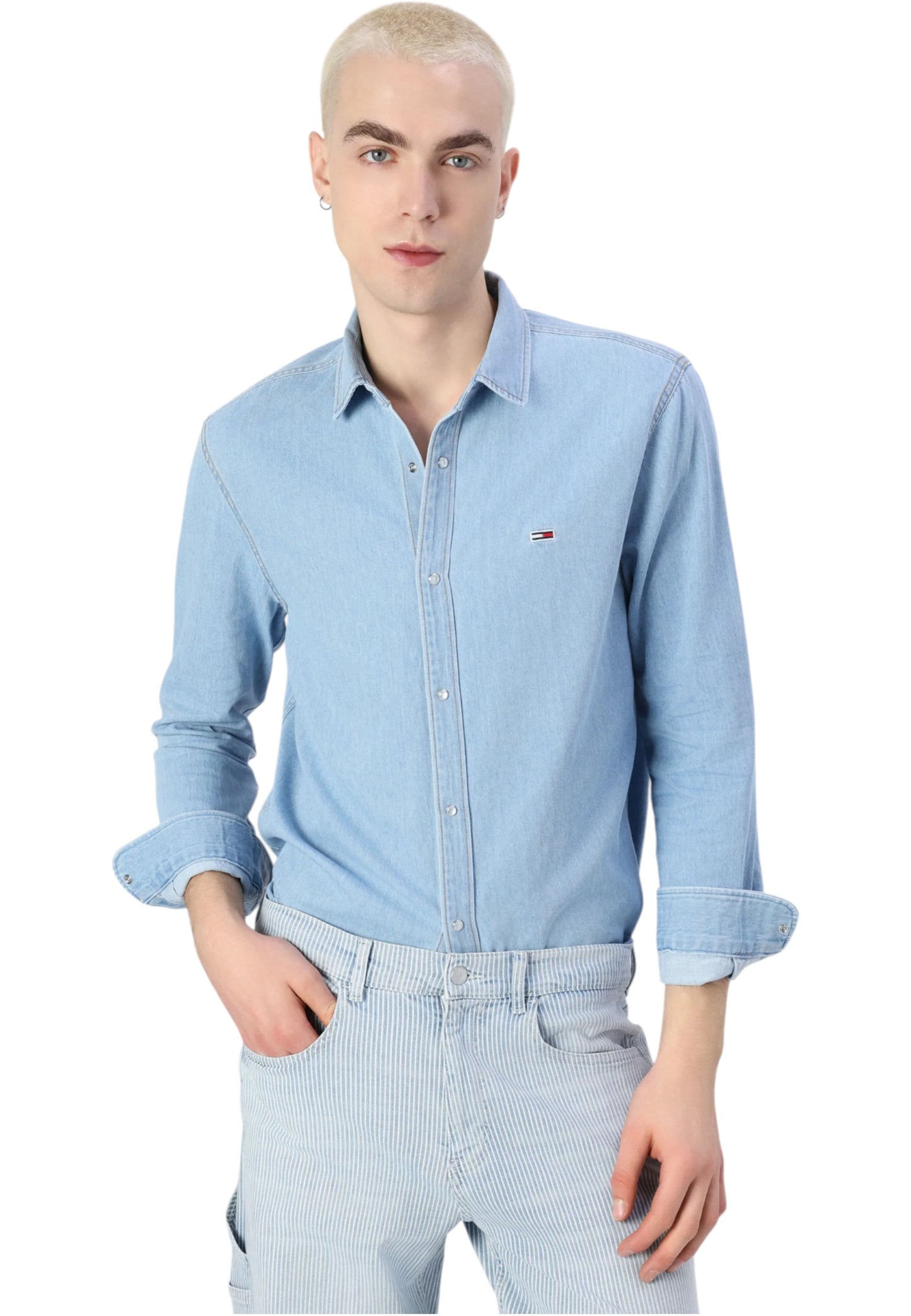 Camicia Manica lunga Uomo Tommy Jeans