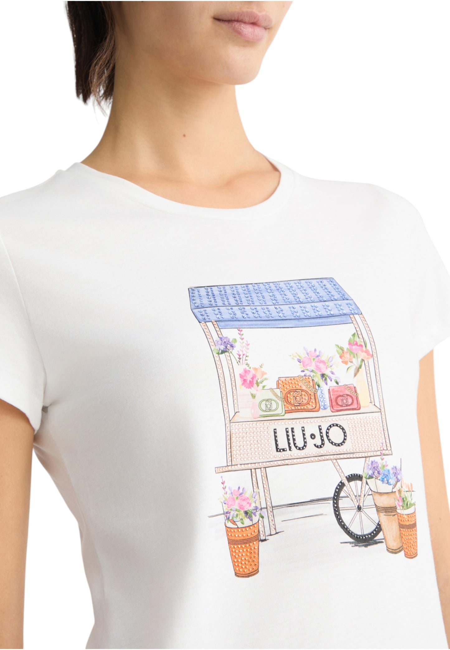 T-Shirt Manica Corta Donna Liu Jo