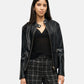 Giacca In Pelle Sintetica Donna Guess  Claudine Biker W6RL52WL850