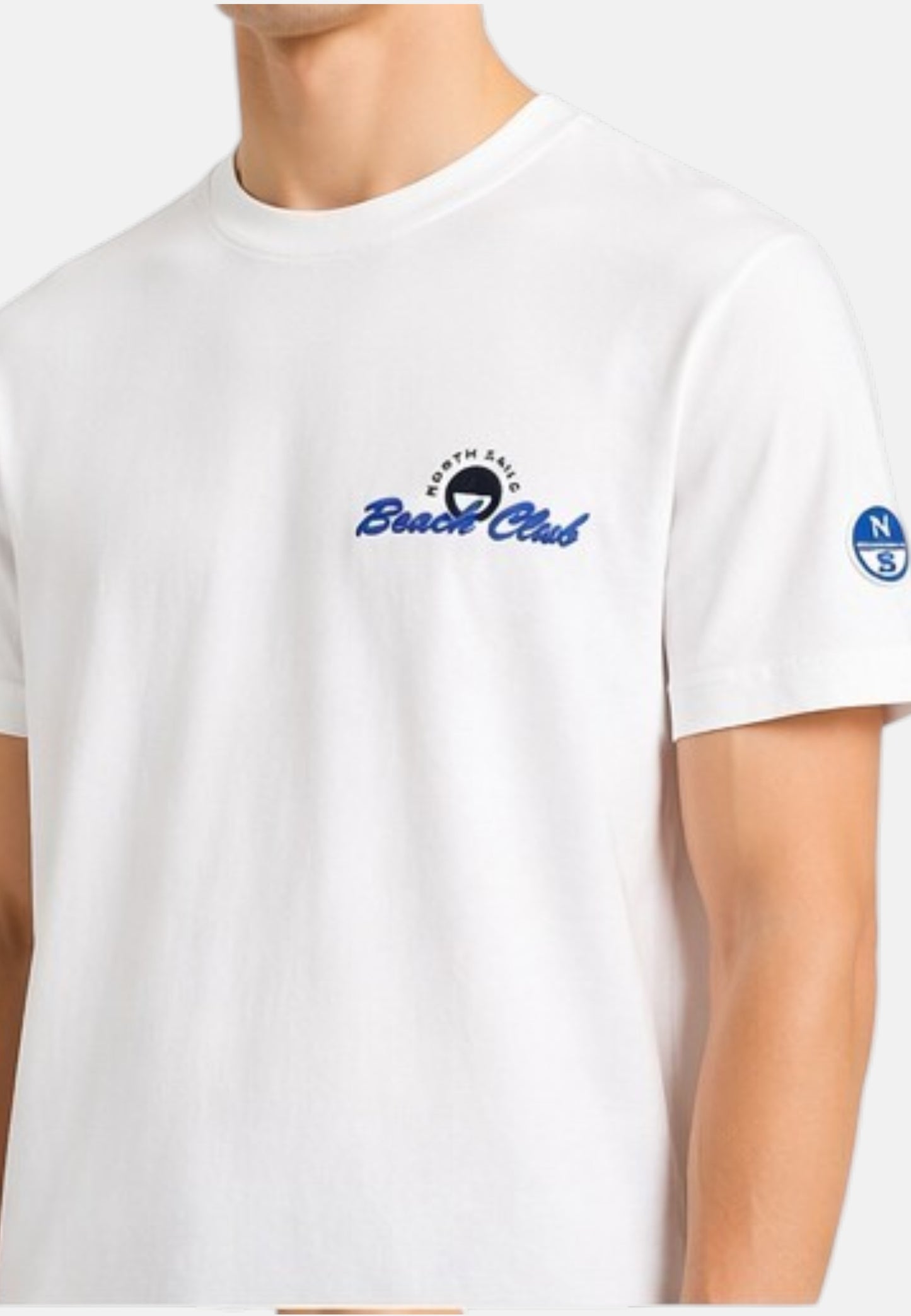 T-Shirt Manica Corta Uomo North Sails Con Stampa  693162