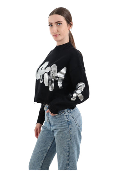 Felpa A Girocollo Donna Disclaimer   25IDS55174