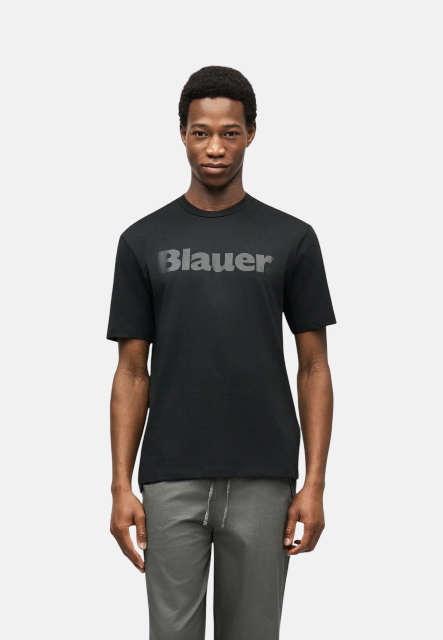 T-Shirt Manica Corta Uomo Blauer  Bourn 26SBLUH02287