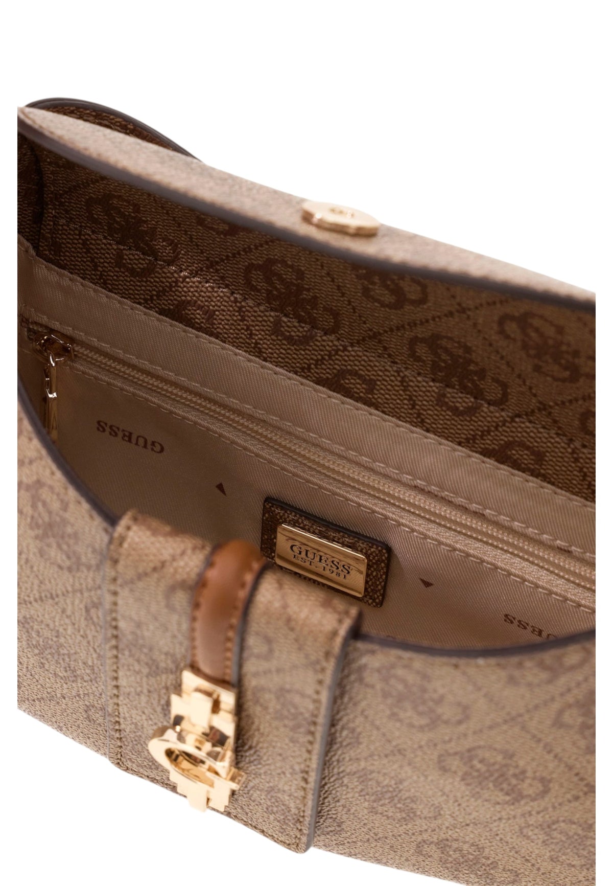 Borsa A Tracolla Donna Guess Mini Convertible Shoulder Bag Yvonne Logo HWSG2378730