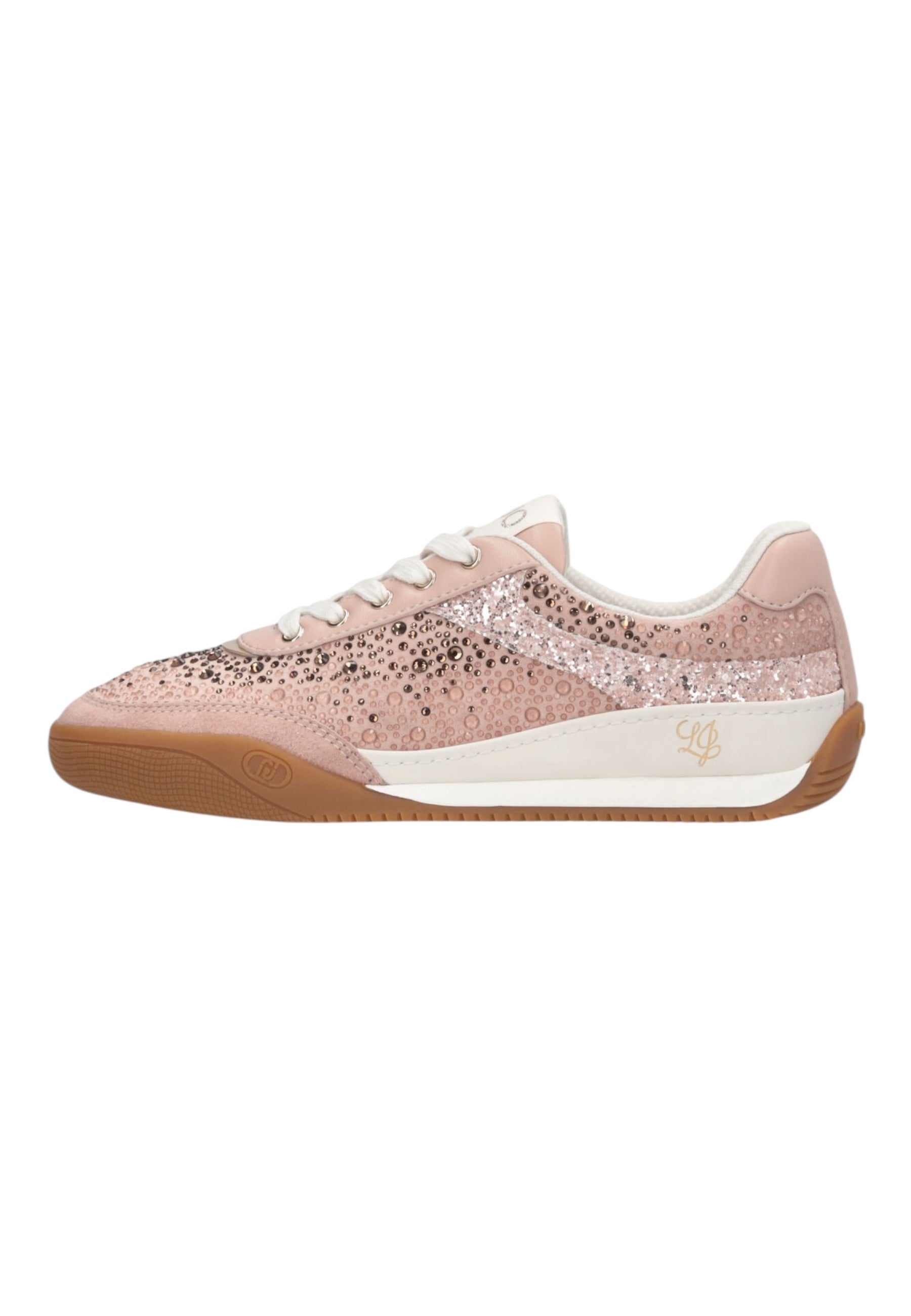 Sneakers Basse Donna Liu Jo In Microfibra/Strass Lewis 04 BA6093TX364