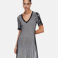 Vestito Corto Donna Liu Jo In Maglia Eco Line TA6062MS55N