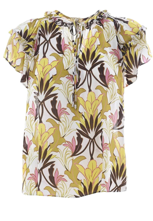 Blusa Manica Corta Donna Kocca  Linress P23PBL9192AAFA2763