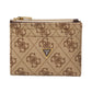 Portafoglio Con Portacarte Uomo Guess Bifold Top Zip Milano SMMALOLEA03