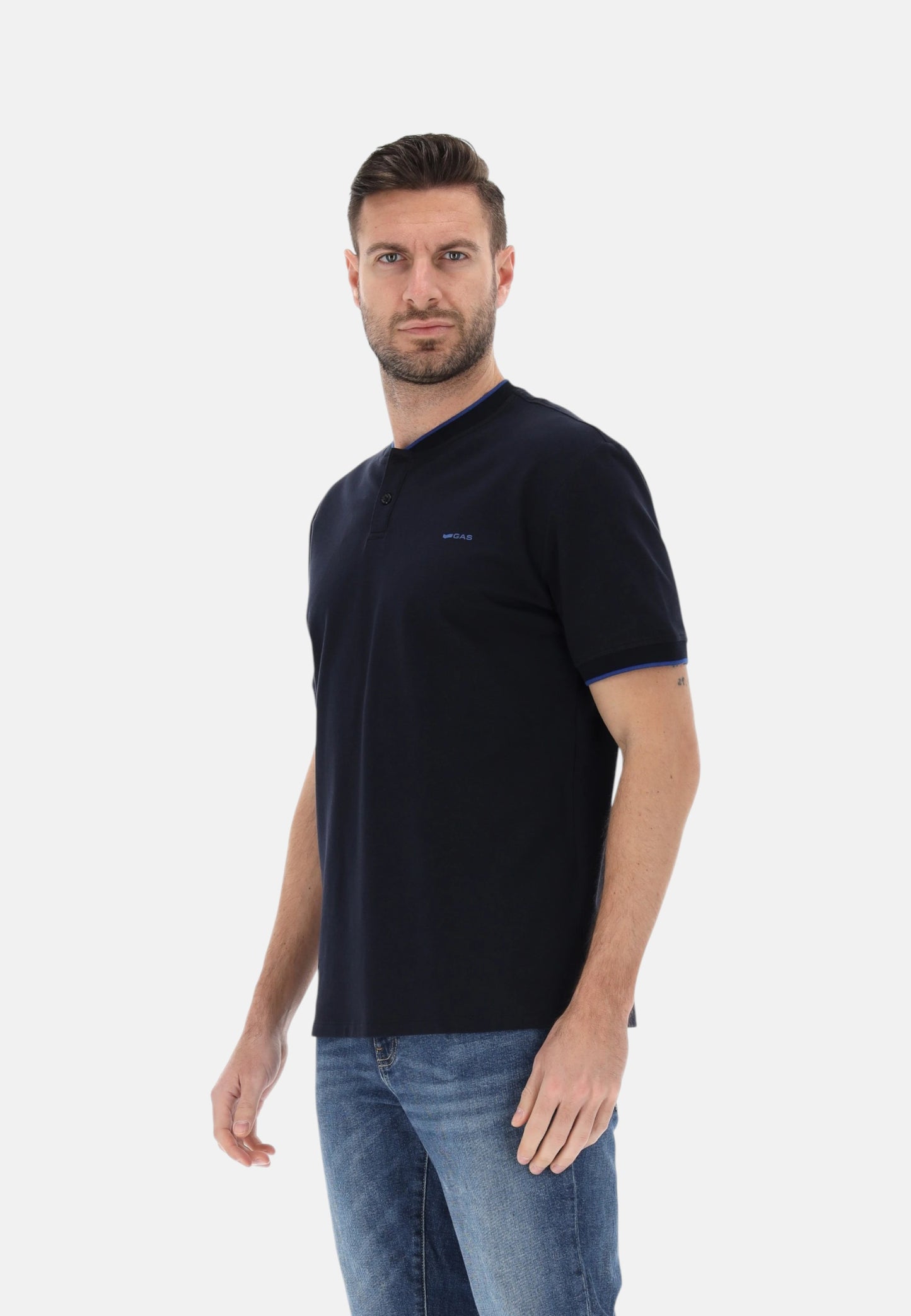 Polo Manica Corta Uomo Gas  Akhil Ser.Logo 310434182888