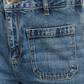 Jeans Flare Fit Donna Liu Jo A Vita Alta Patch Pocket Flare UF6196D4854