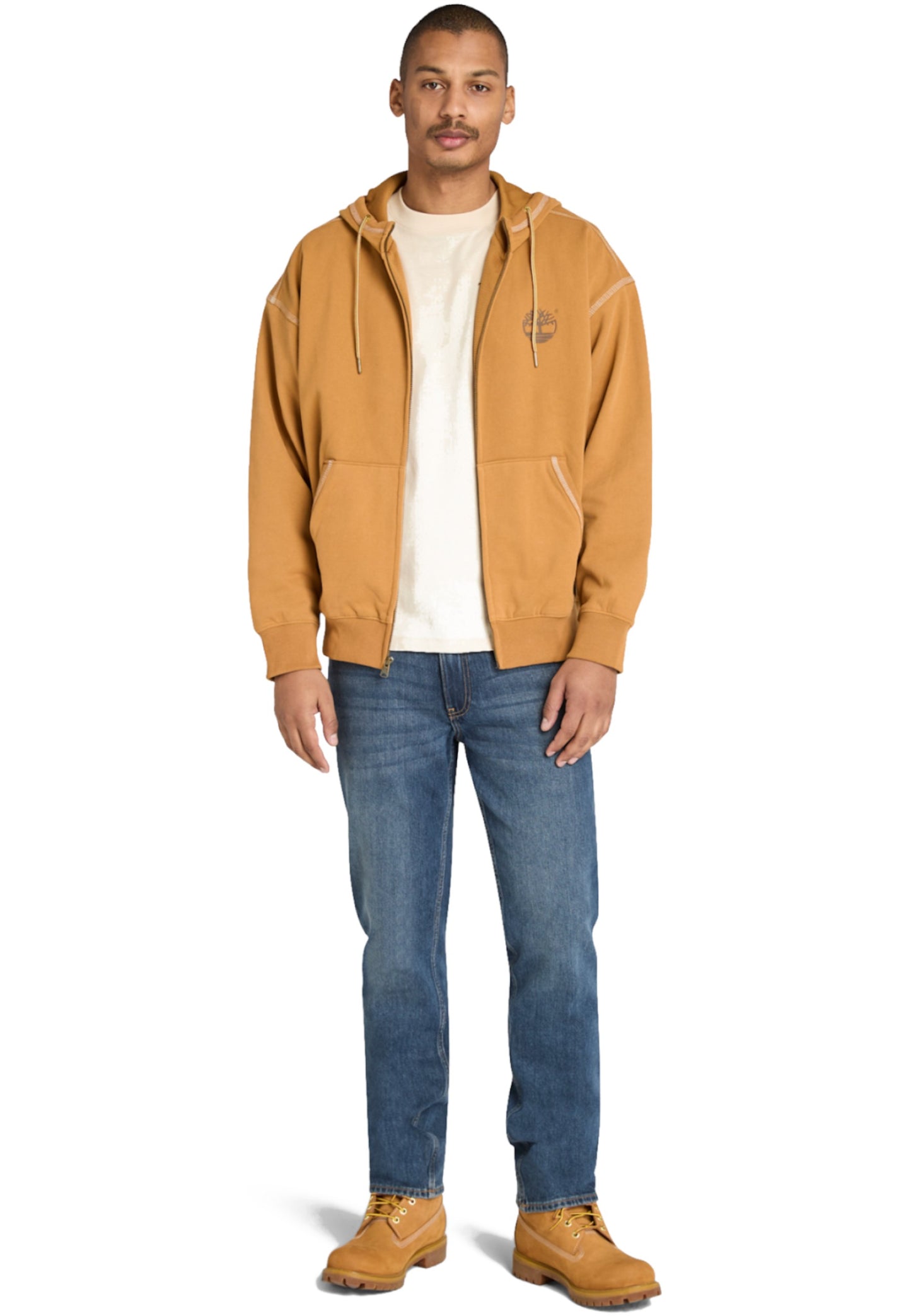 Felpa Con Cappuccio Uomo Timberland  #10061 Full Zip TB0A5MEX