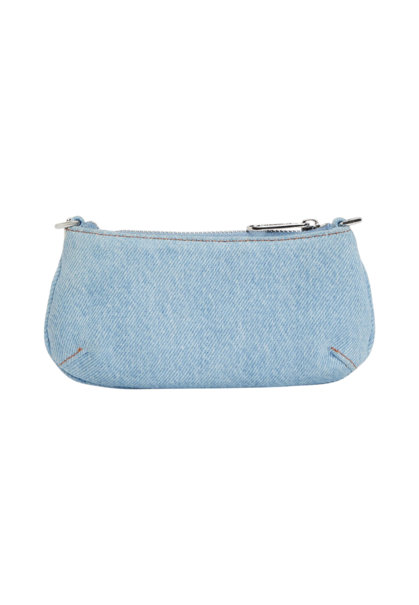Portafoglio Con Zip Donna Tommy Jeans In Denim Con Catenella Tjw Cool Denim AW0AW18881