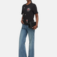 Jeans Flare Fit Donna Liu Jo A Vita Alta Patch Pocket Flare UF6196D4854