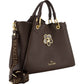 Borsa A Mano Donna Braccialini A Bauletto, Doppio con tracolla removibile e regolabile, Chiusura con clip, Con pochette interna removibile, Charm gioiello a forma di margherita, Dimensioni: 36 x 17 x 29 Cm Amy Bijoux B19212YY