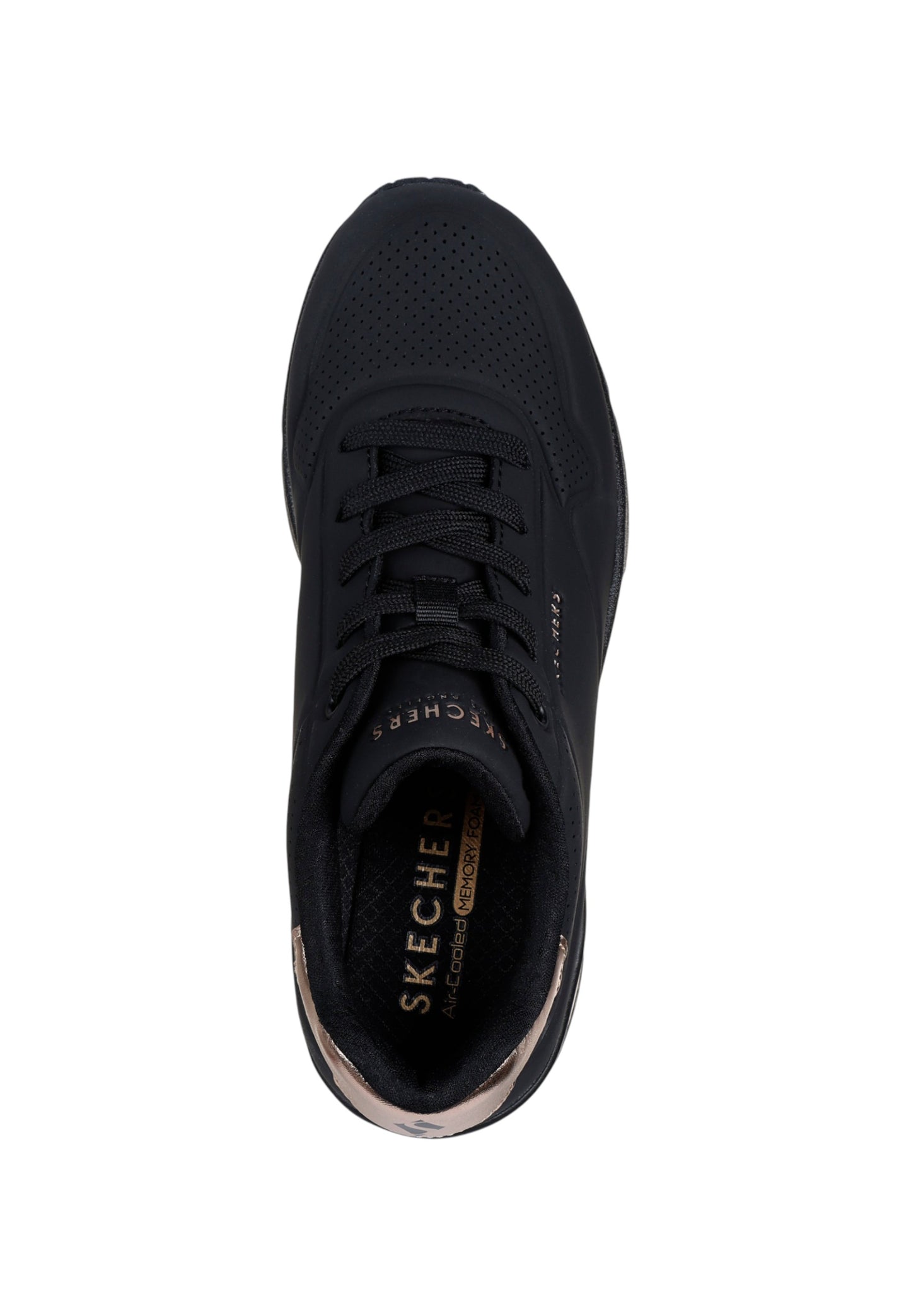 Sneakers Basse Donna Skechers Suola Rialzata Uno Wedge - Hi Steps 177520