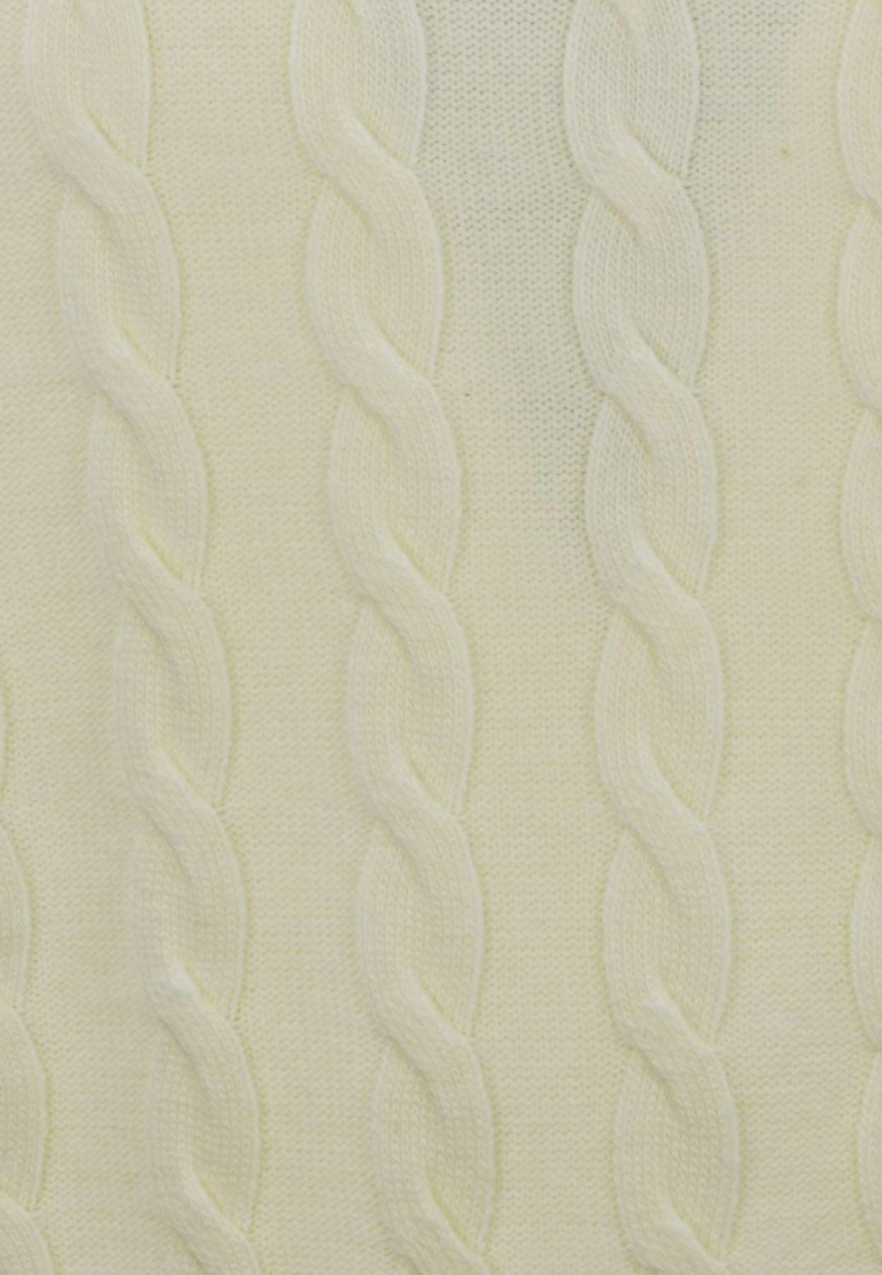 Maglione Collo Alto Uomo Cashmere Company Dolcevita Trecce F.7 IU204715