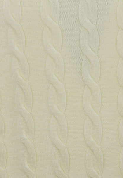 Maglione Collo Alto Uomo Cashmere Company Dolcevita Trecce F.7 IU204715