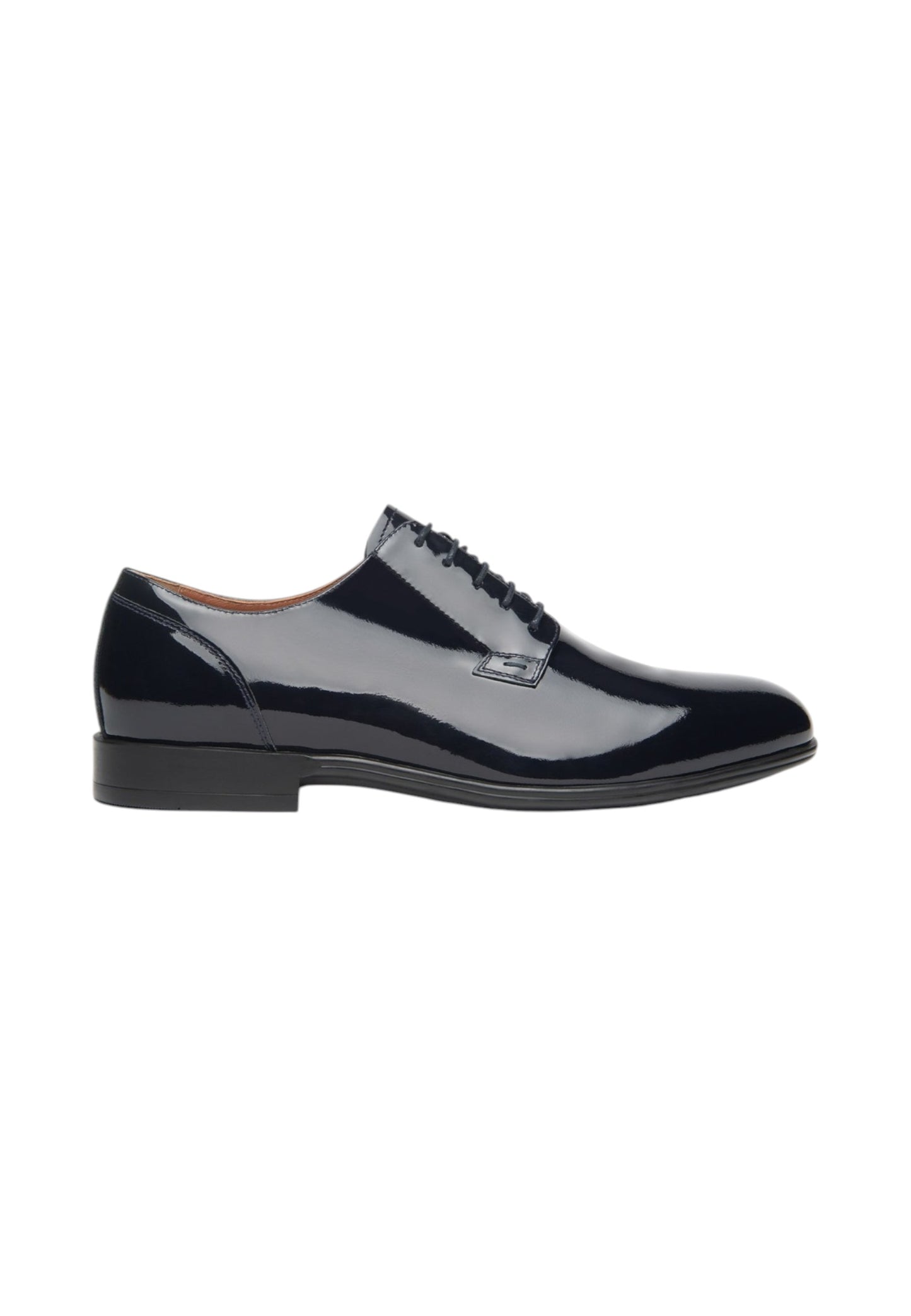 Stringate Basse Uomo Nero Giardini In Vernice  E600121UE