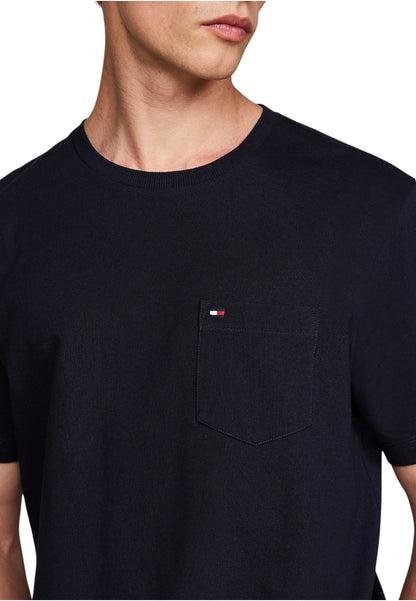 T-Shirt Manica Corta Uomo Tommy Hilfiger  Essential Solid Pock MW0MW37283