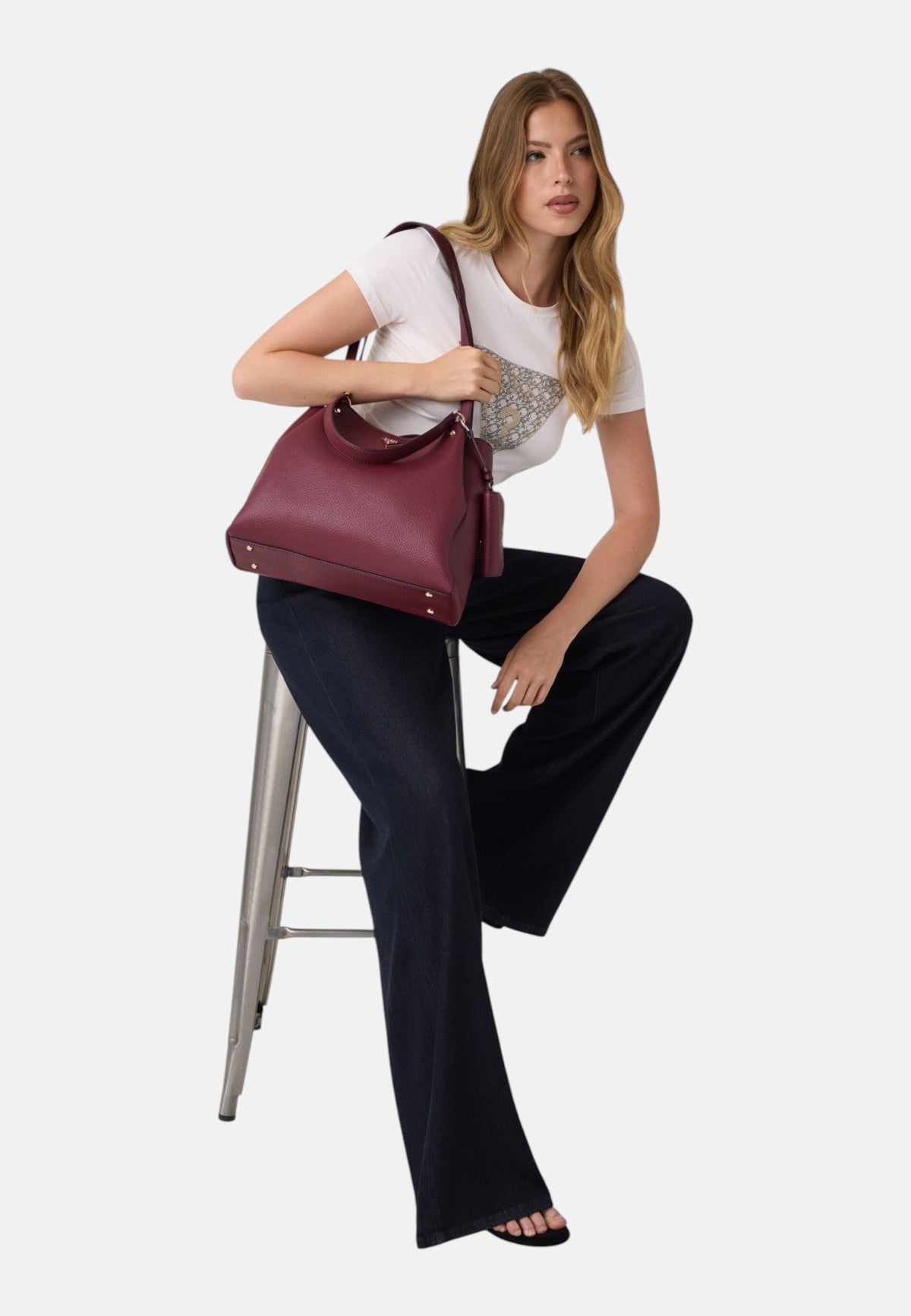 Borsa A Spalla Donna Guess Girlfriend Tote Lorella HWBG2306230